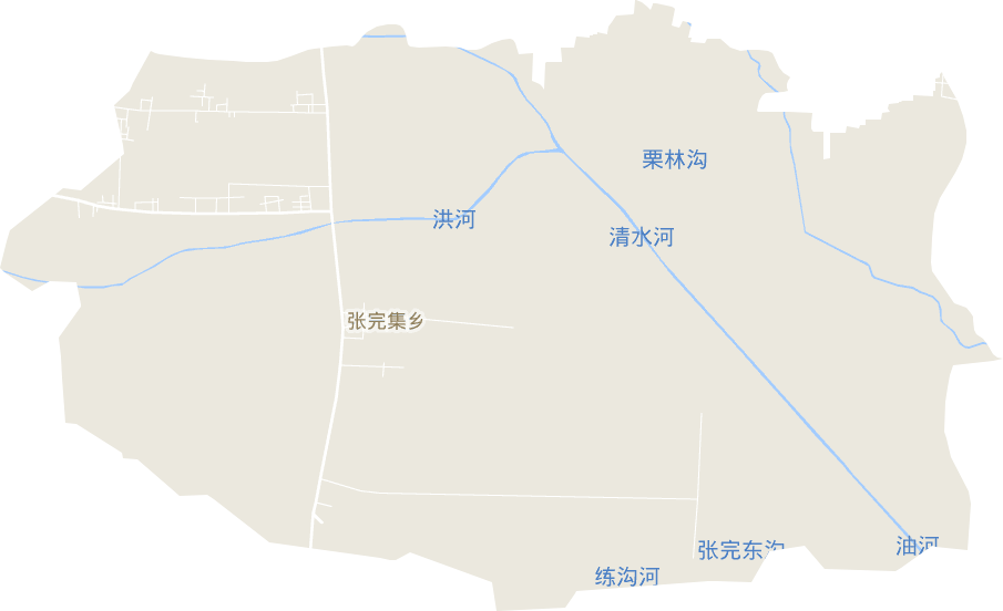 张完集乡电子地图