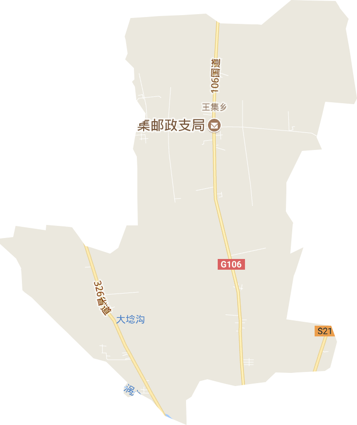 王集乡电子地图