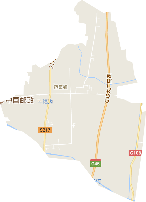 范集镇电子地图