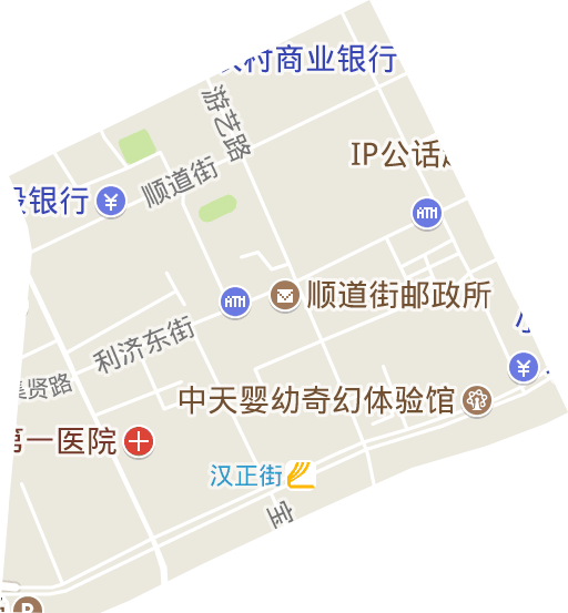 六角亭街道电子地图