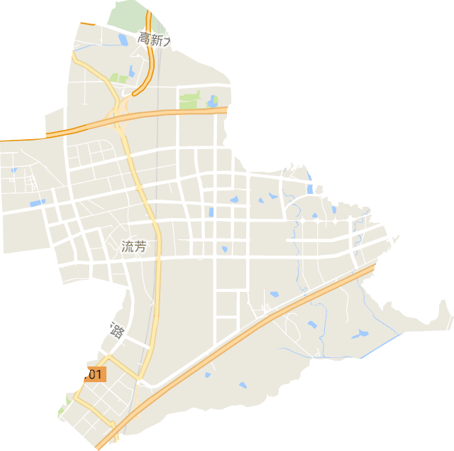 佛祖岭街道电子地图