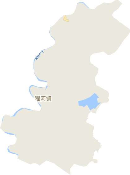 程河镇电子地图