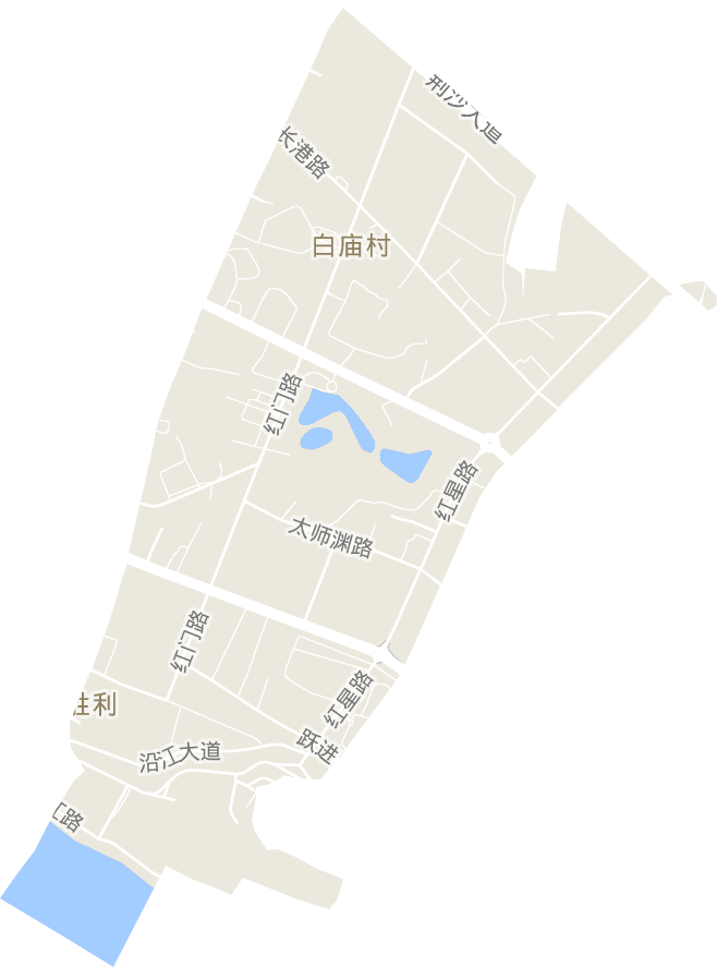 胜利街道电子地图