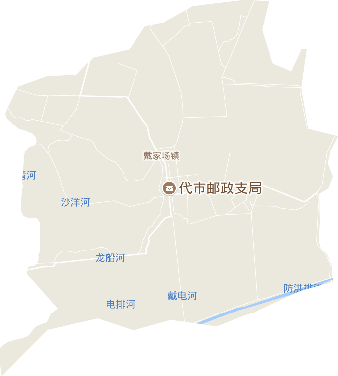 戴家场镇电子地图