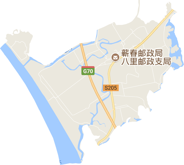 八里湖农场电子地图