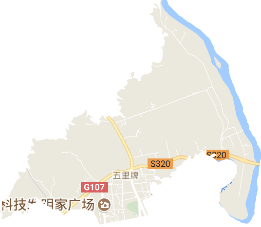 五里牌街道电子地图