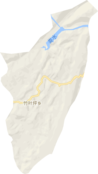 竹叶坪乡电子地图