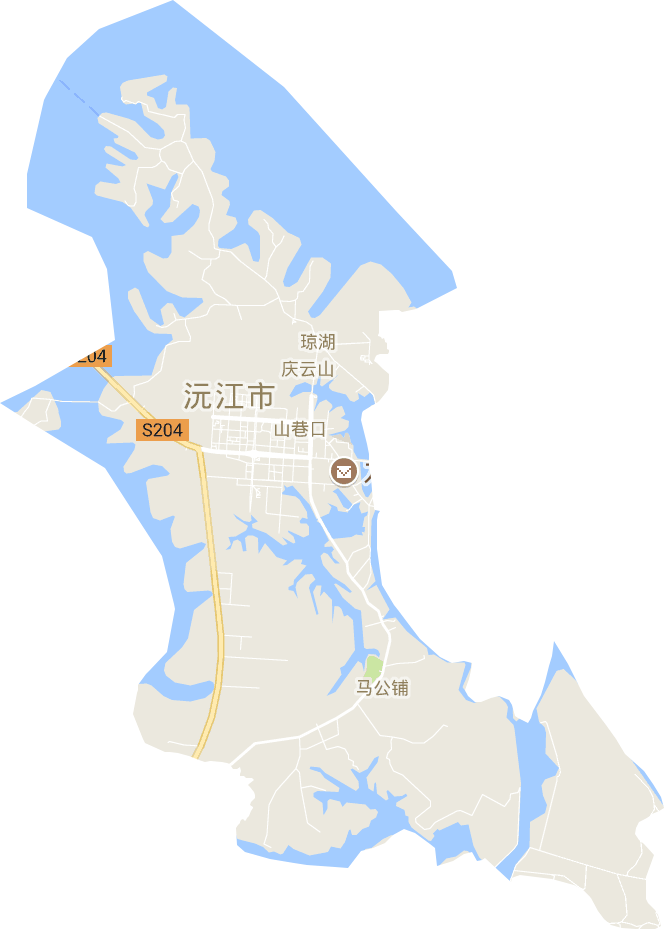 琼湖街道电子地图