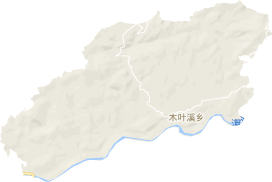 木叶溪乡电子地图