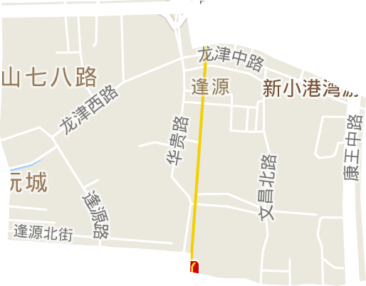 逢源街道电子地图