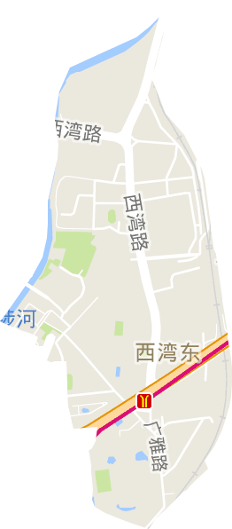 西村街道电子地图