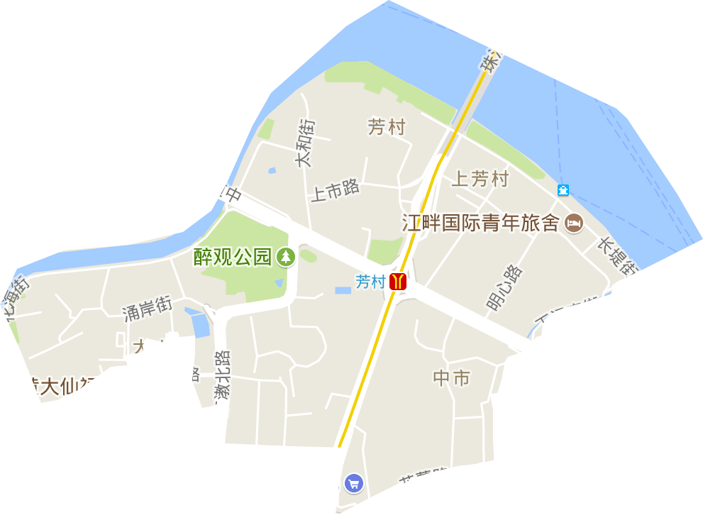 花地街道电子地图