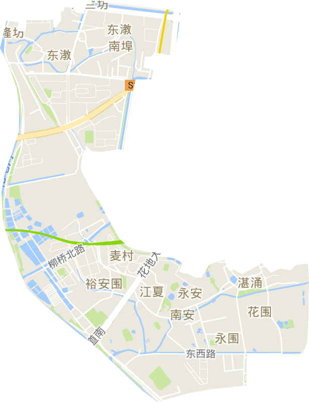 东漖街道电子地图