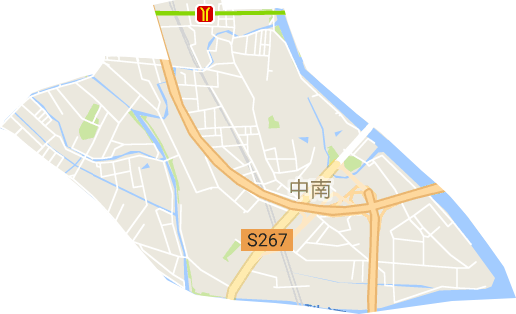 中南街道电子地图