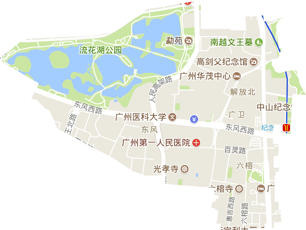 六榕街道电子地图