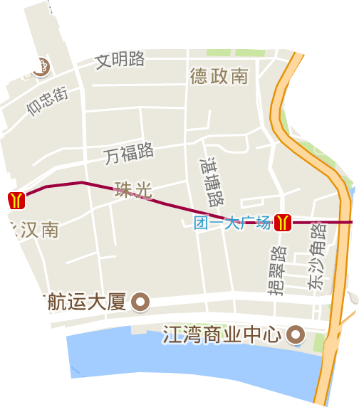 珠光街道电子地图