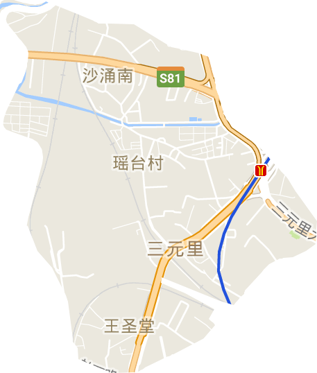 矿泉街道电子地图