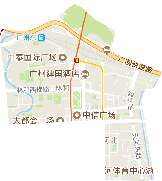 林和街道电子地图