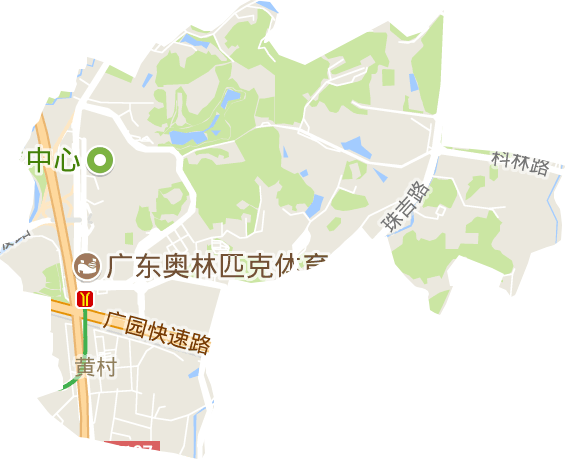 黄村街道电子地图