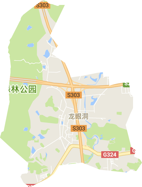 龙洞街道电子地图