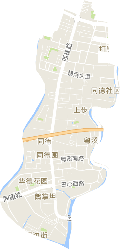 同德街道电子地图