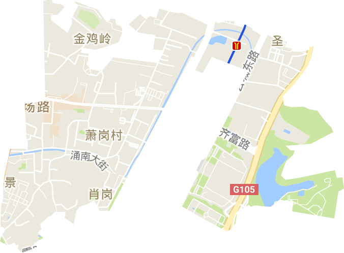 云城街道电子地图