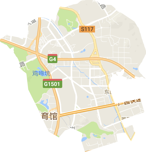 东区街道电子地图