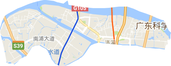 洛浦街道电子地图