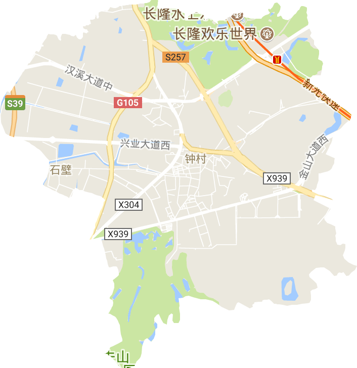 钟村街道电子地图