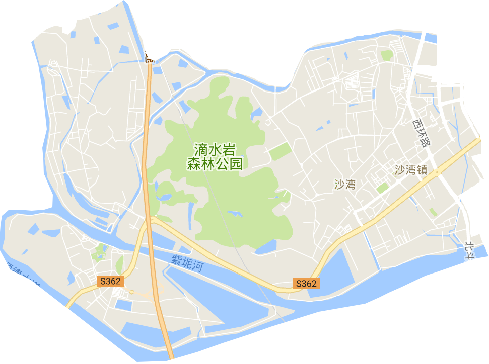 沙湾镇电子地图