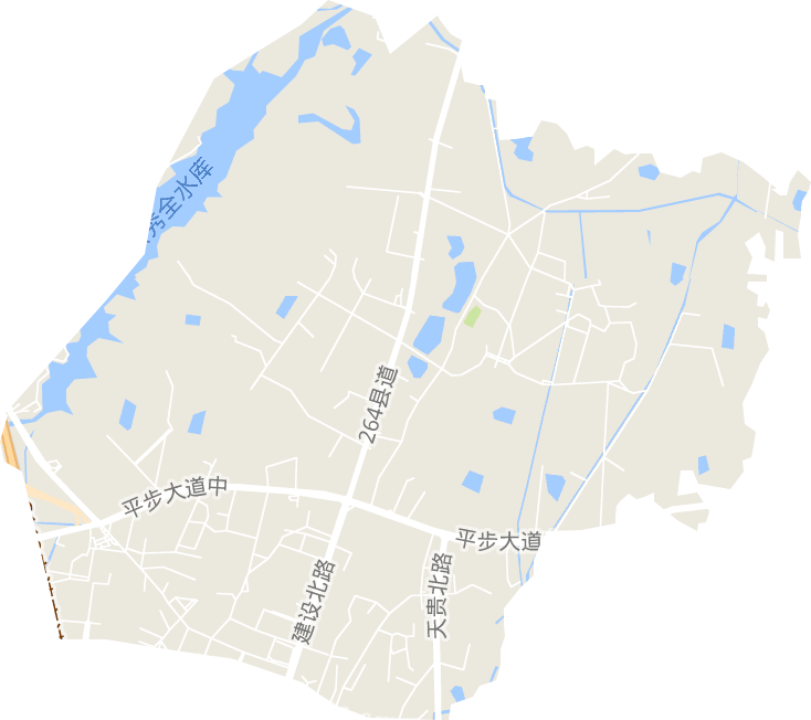 花城街道电子地图