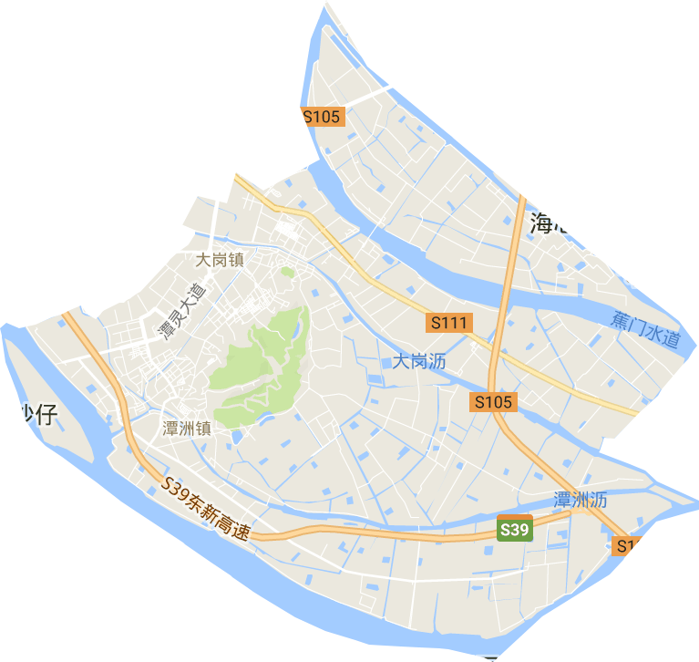 大岗镇电子地图