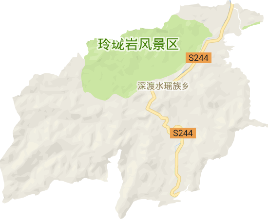 深渡水乡电子地图