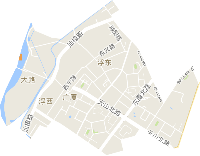 广厦街道电子地图