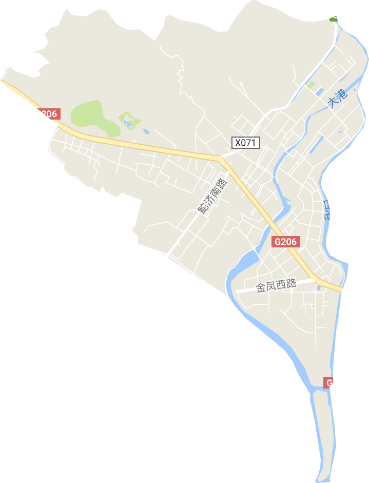 鮀江街道电子地图