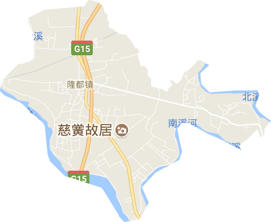 隆都镇电子地图