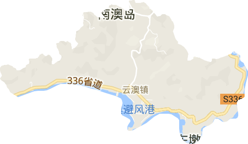 云澳镇电子地图