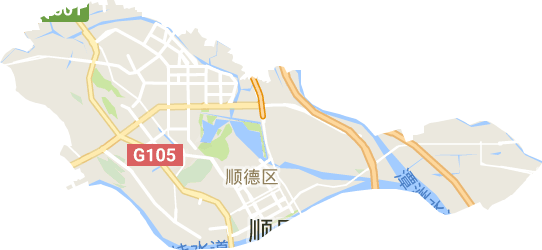 大良街道电子地图