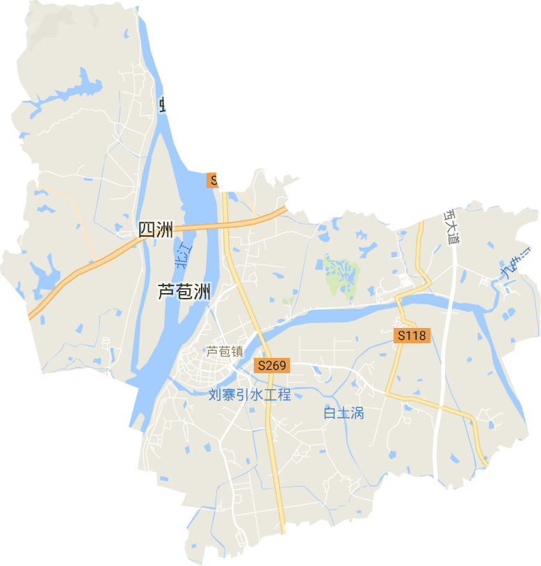 芦苞镇电子地图