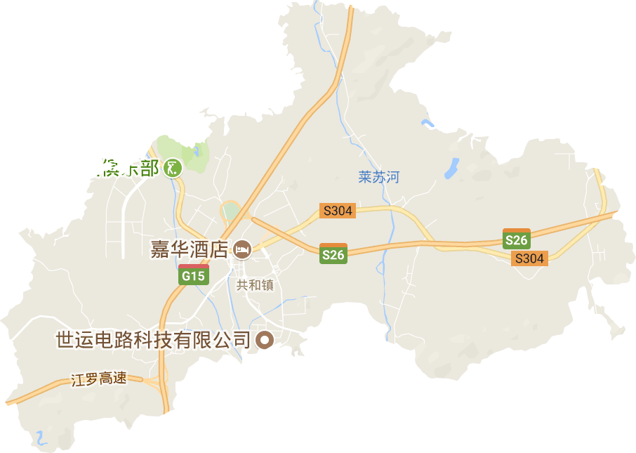 共和镇电子地图