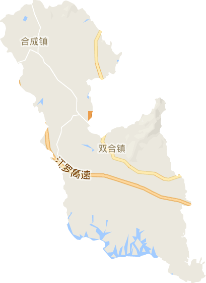 双合镇电子地图