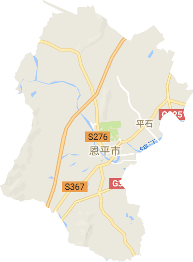 恩城街道电子地图