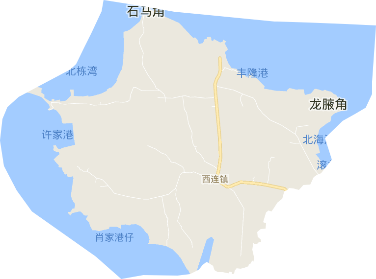 西连镇电子地图