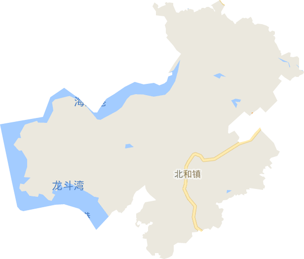 北和镇电子地图