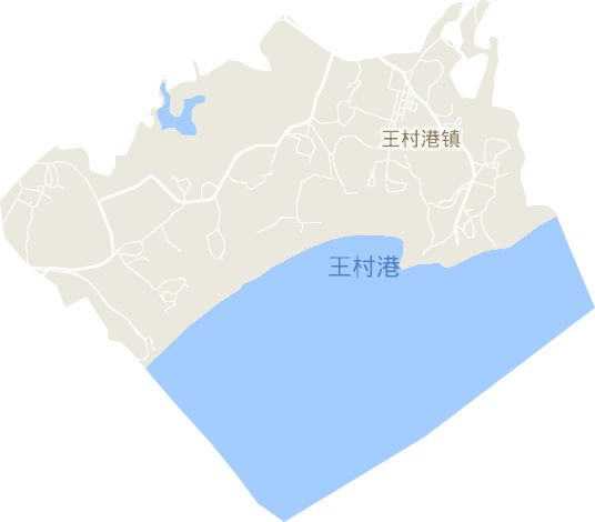 王村港镇电子地图