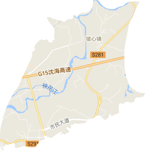 坡心镇电子地图