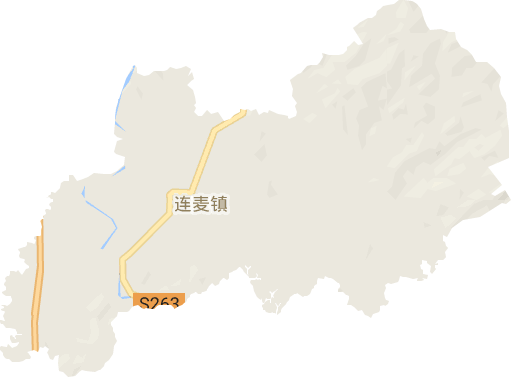 连麦镇电子地图