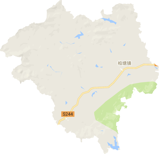 柏塘镇电子地图