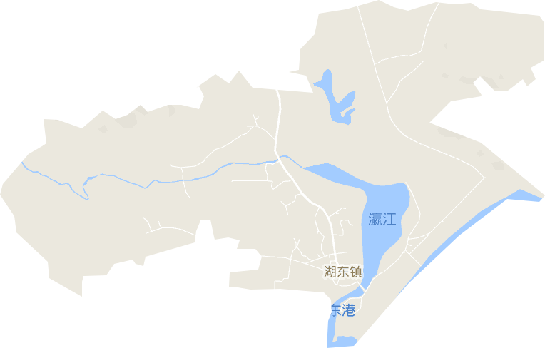 湖东镇电子地图