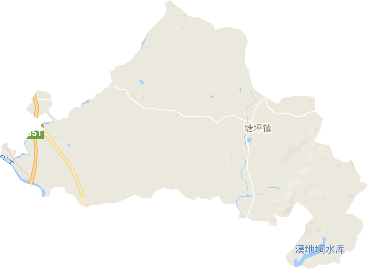 塘坪镇电子地图